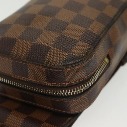 Louis Vuitton Geronimos Waist Bag Damier, BROWN, CANVAS, Shoulder bag
