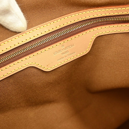 Louis Vuitton Cabas Mezzo Monogram Canvas, BROWN, CANVAS, Tote bag