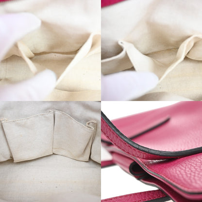 Gucci Swing Tote Leather, PINK, LEATHER, Tote bag