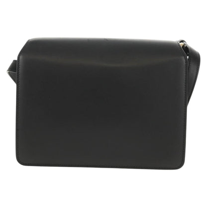 Salvatore Ferragamo Joanne Shoulder Bag Leather, BLACK, LEATHER, Shoulder bag