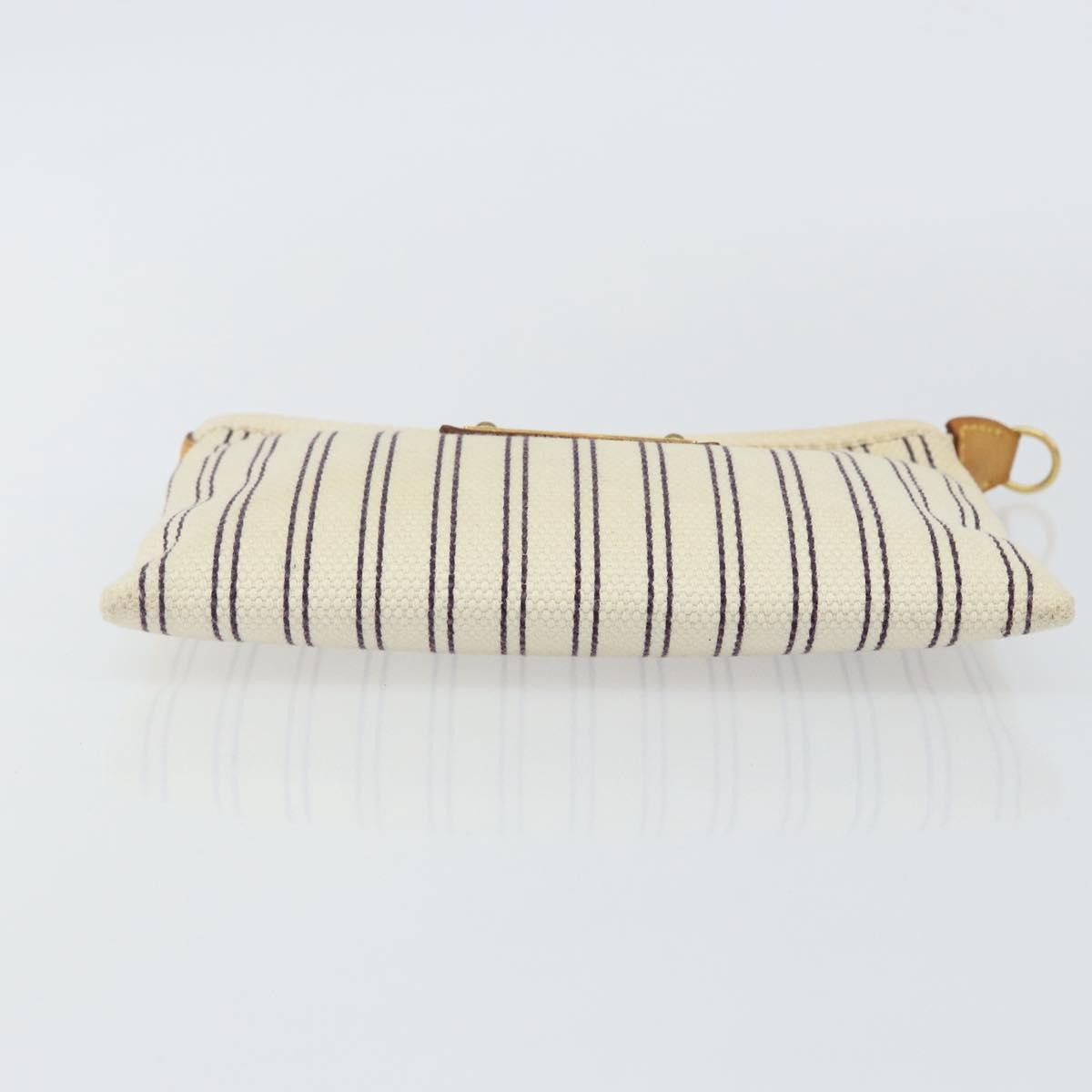Louis Vuitton Antigua Pouch Canvas, BEIGE, CANVAS, Clutche & pouche