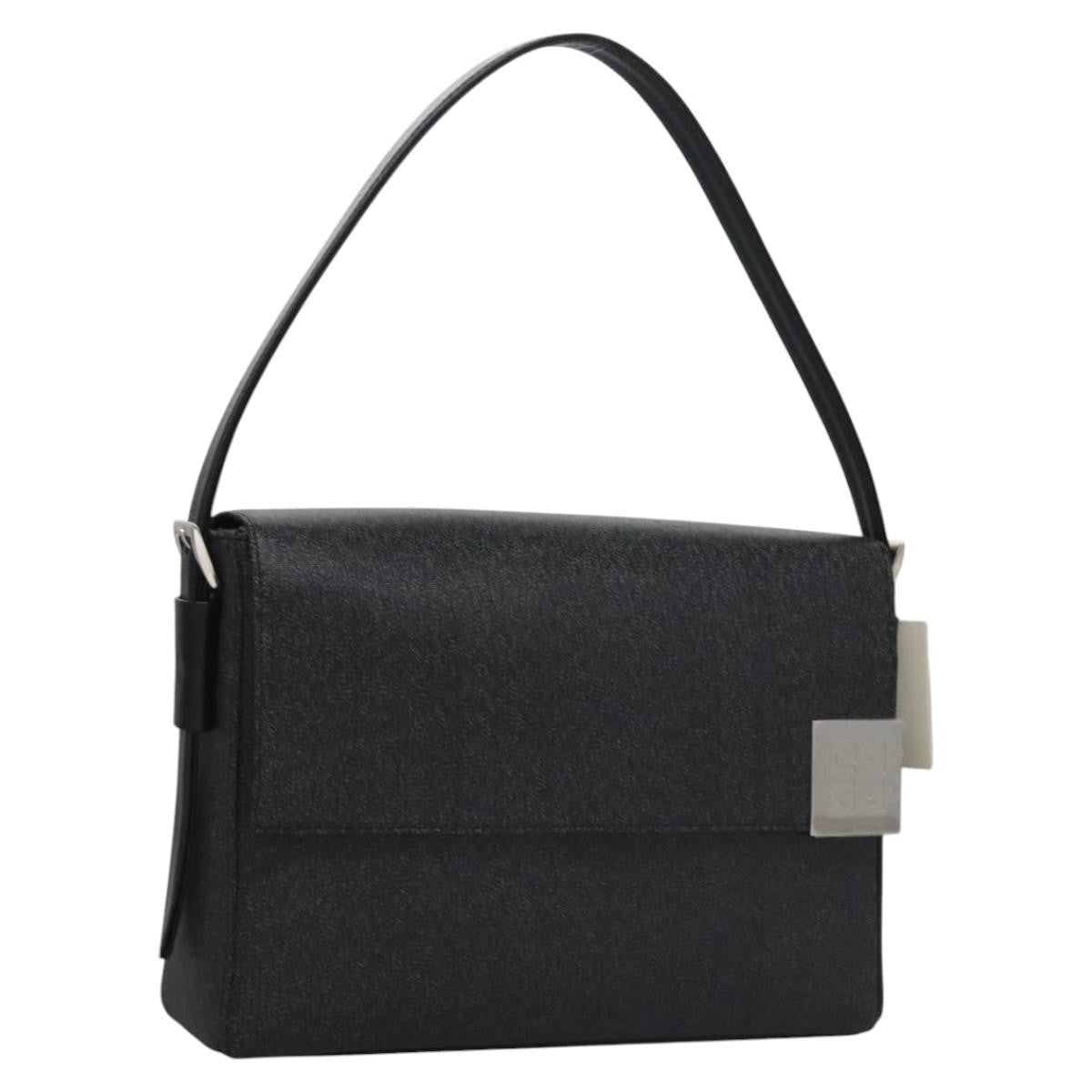 Givenchy Vintage 4G shoulder bag Canvas, BLACK, PVC, Shoulder bag