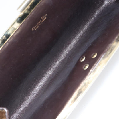 Christian Dior Vintage Trotter Pouch Diorissimo Canvas, BROWN, CANVAS, Clutche & pouche