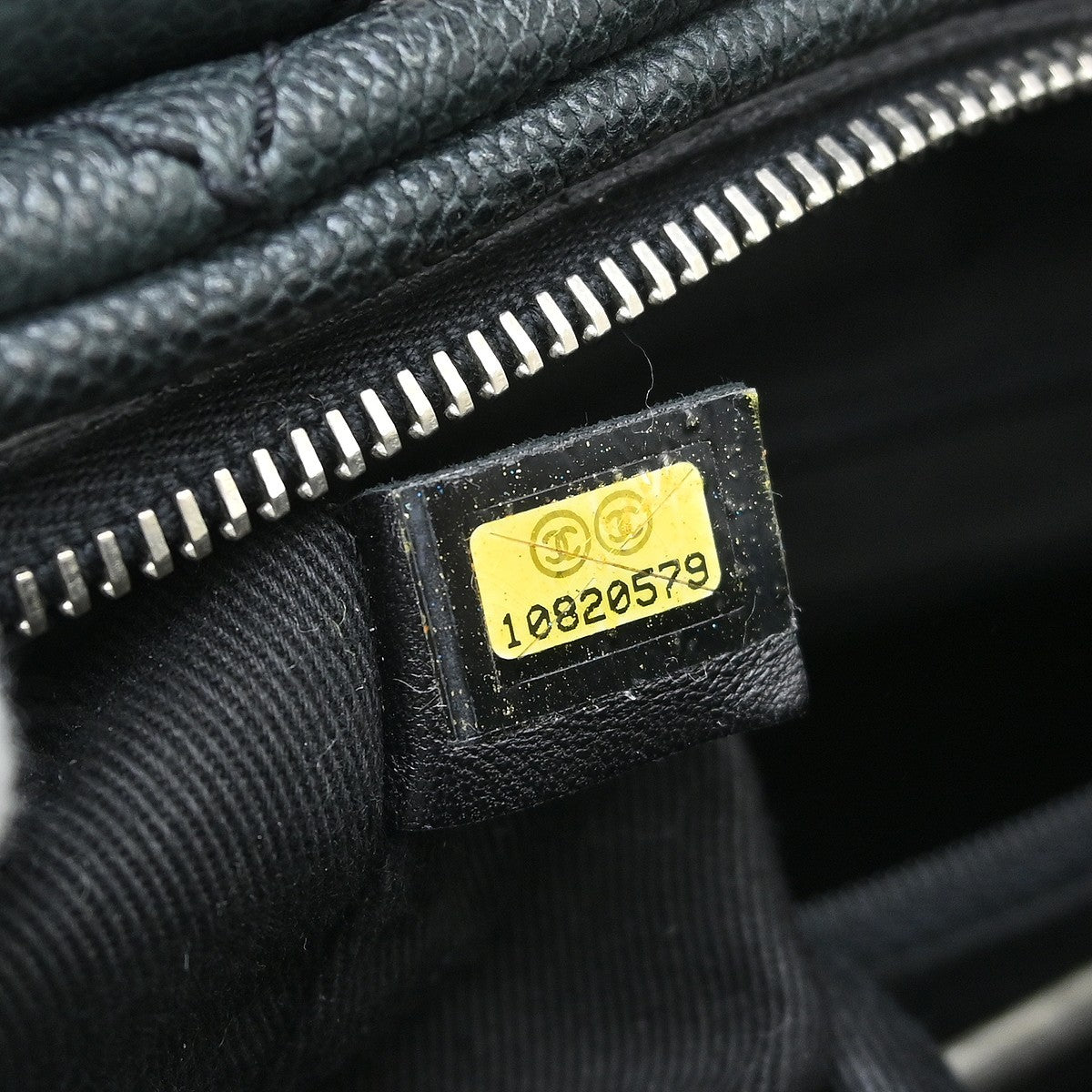 Chanel Outdoor Ligne Doctor Bag Quilted Caviar, Black, Leather, Handbag