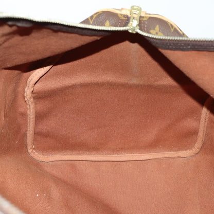 Louis Vuitton Keepall Bag Monogram Canvas, BROWN, CANVAS, Travel bag