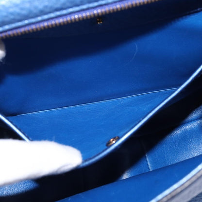 Gucci Nouveau Fringe Crossbody Bag Leather, BLUE, LEATHER, Shoulder bag