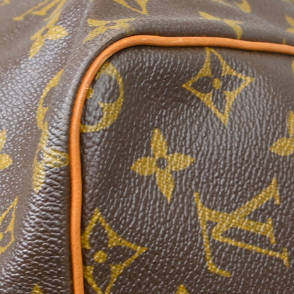Louis Vuitton Keepall Bag Monogram Canvas, Brown, Canvas, Travel Bag