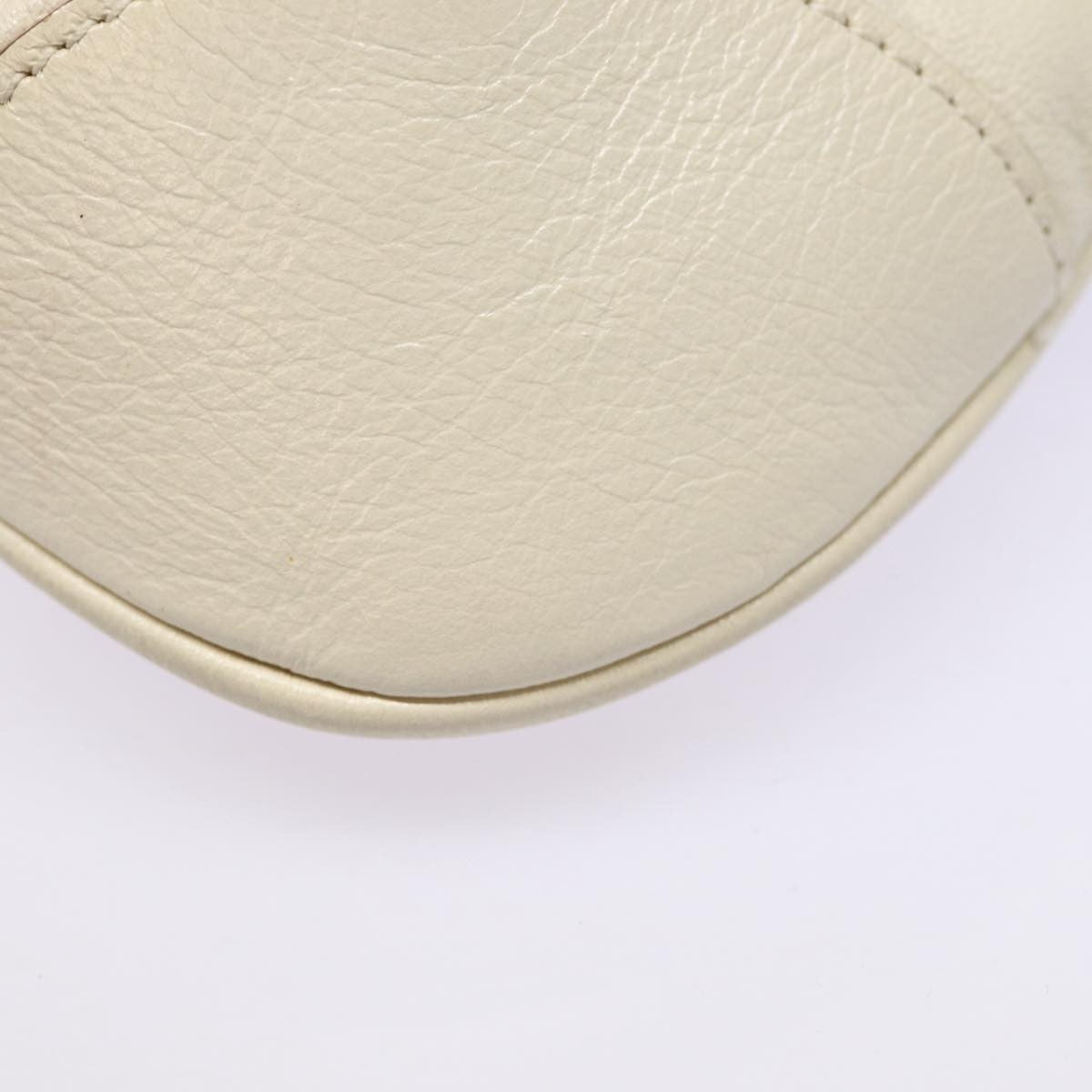 Salvatore Ferragamo Marisa Satchel Leather, WHITE, LEATHER, Handbag