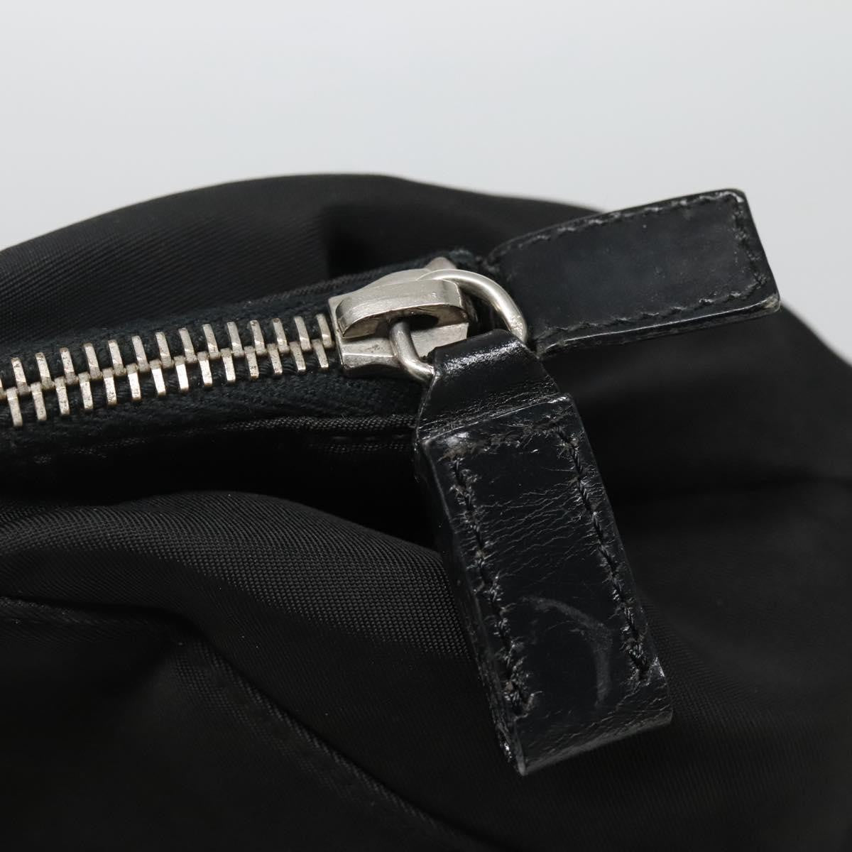Prada Vintage Handbag Tessuto, BLACK, NYLON, Handbag