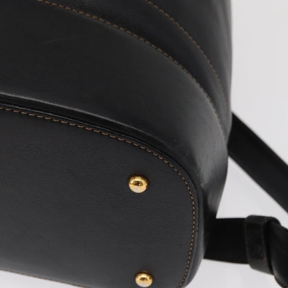 Loewe Anton Backpack Leather, Black, Leather, Backpack