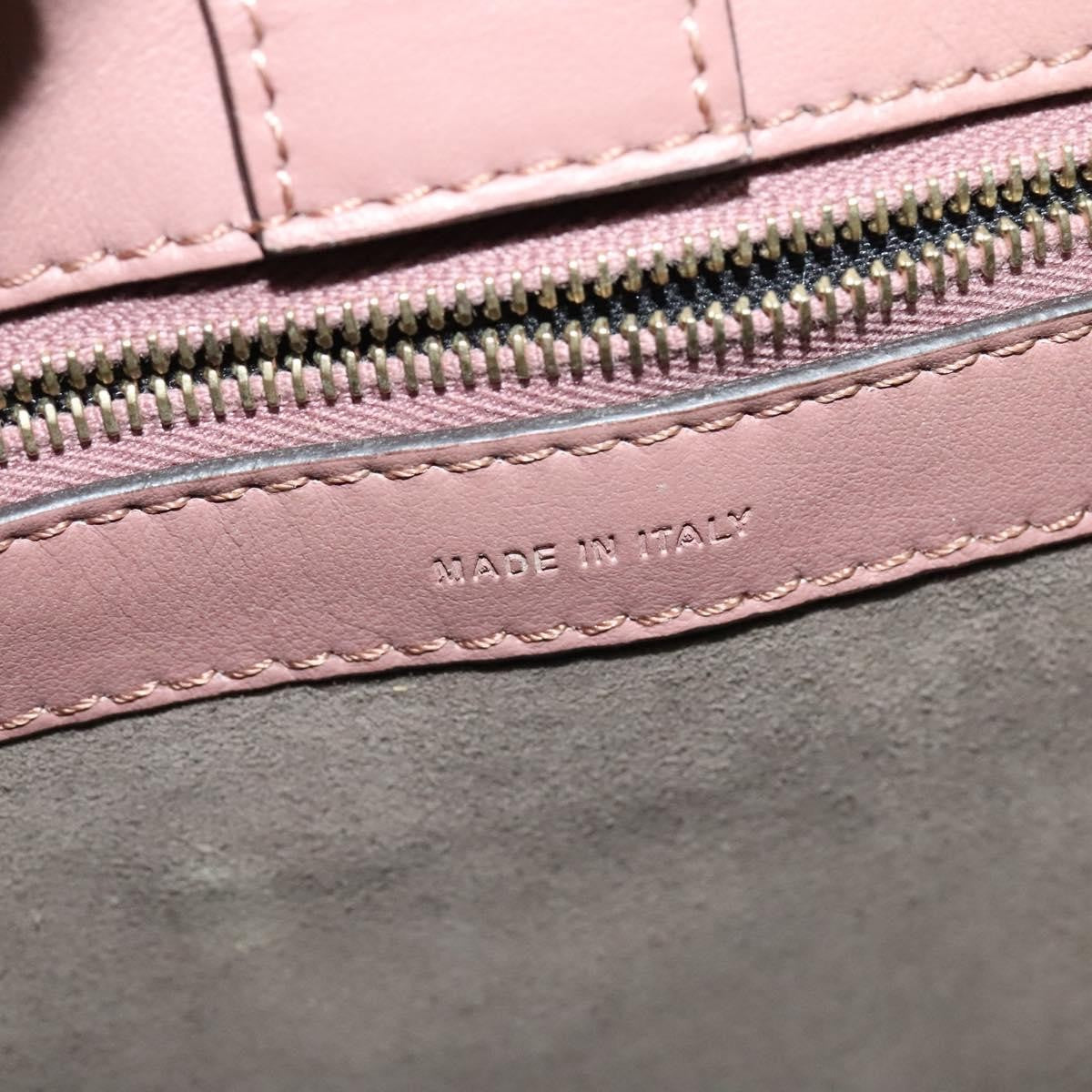 Fendi Runaway Bag Leather, PINK, LEATHER, Handbag