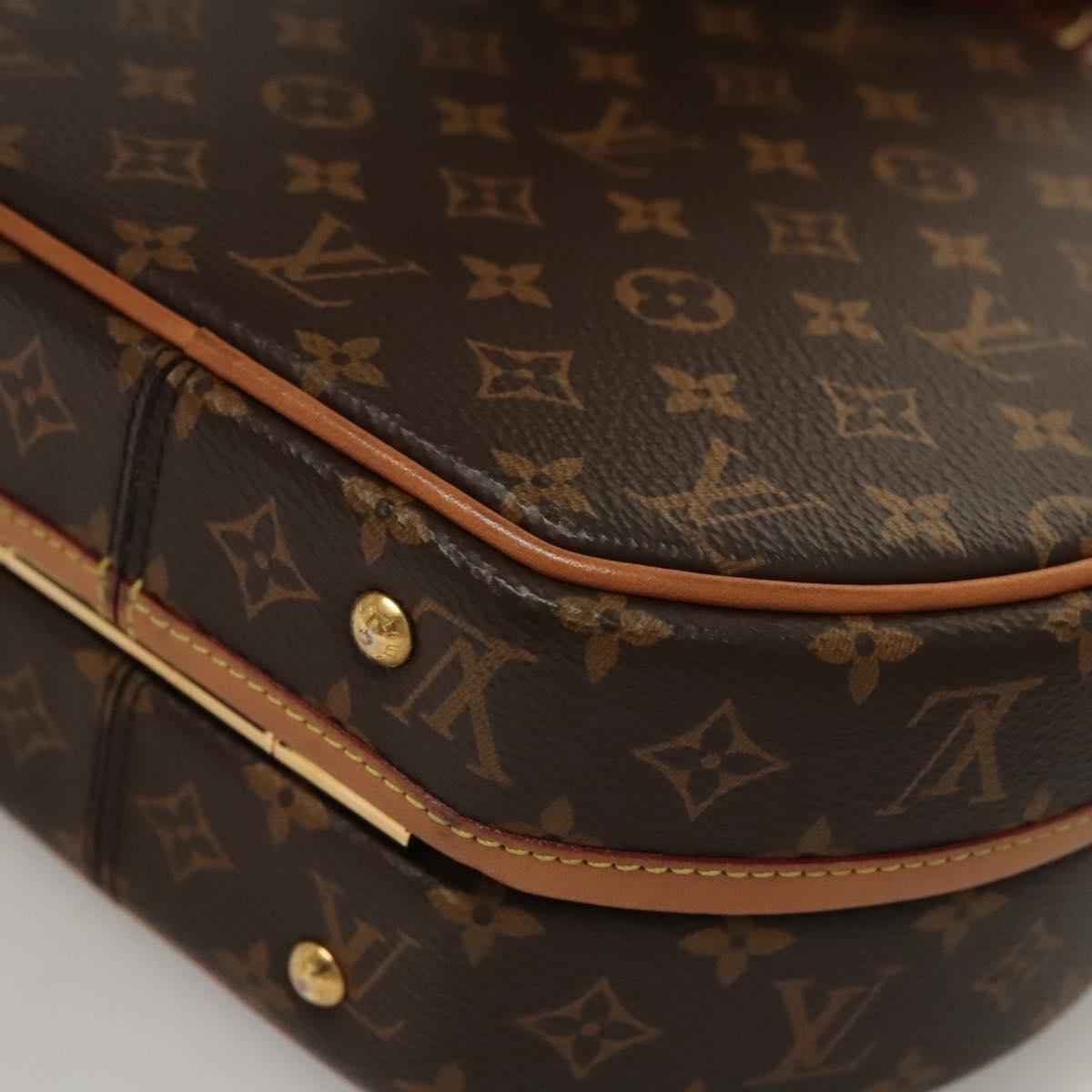 Louis Vuitton Petite Boite Chapeau Bag Monogram Canvas, BROWN, CANVAS, Shoulder bag