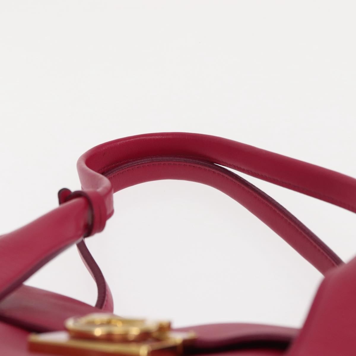 Salvatore Ferragamo Sookie Satchel Leather, PINK, LEATHER, Handbag