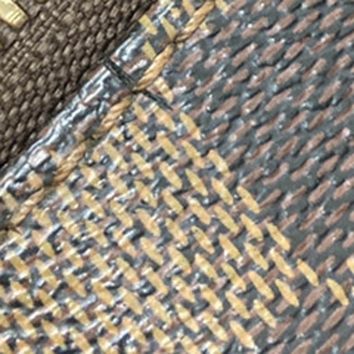 Louis Vuitton Bloomsbury Handbag Damier, BROWN, CANVAS, Shoulder bag