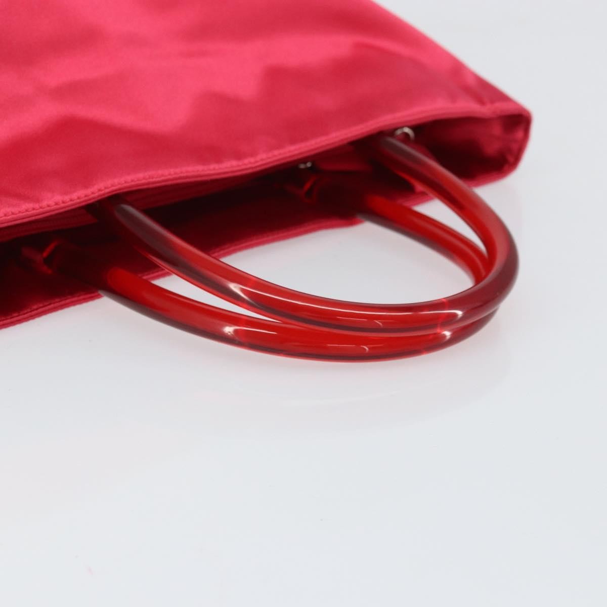 Prada Vintage Handbag Satin, Red, Satin, Handbag