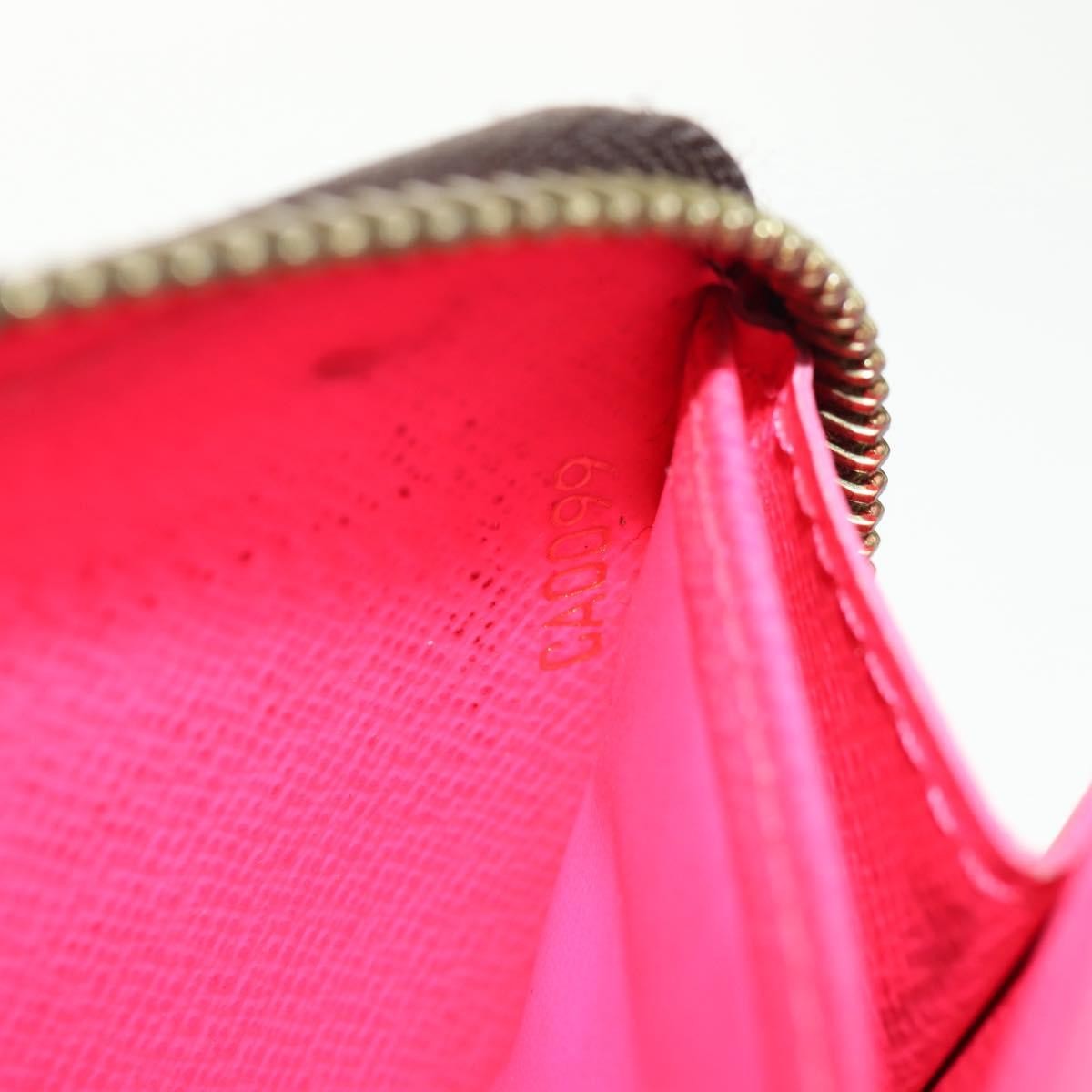 Louis Vuitton Zippy wallet Canvas, PINK, CANVAS, Wallets