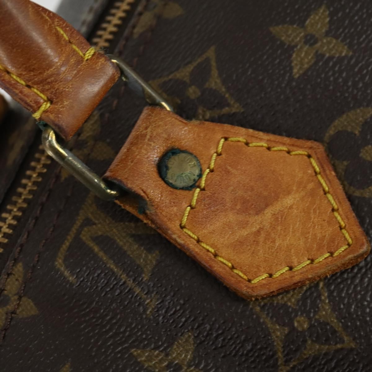 Louis Vuitton Speedy Handbag Monogram Canvas, BROWN, CANVAS, Handbag
