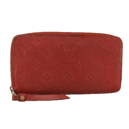Louis Vuitton Portefeuille zippy Monogramme Empreinte Monogramme Empreinte, RED, LEATHER, Wallets