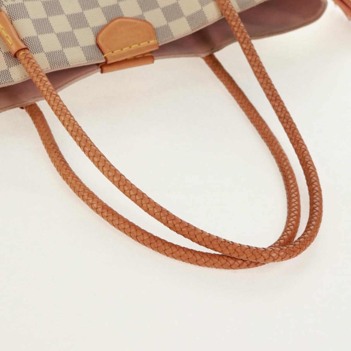 Louis Vuitton Propriano Handbag Damier, WHITE, CANVAS, Tote bag