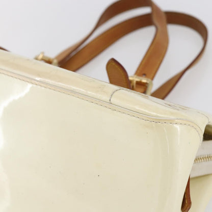 Louis Vuitton Rosewood Avenue Handbag Monogram Vernis, BEIGE, PATENT_LEATHER, Shoulder bag