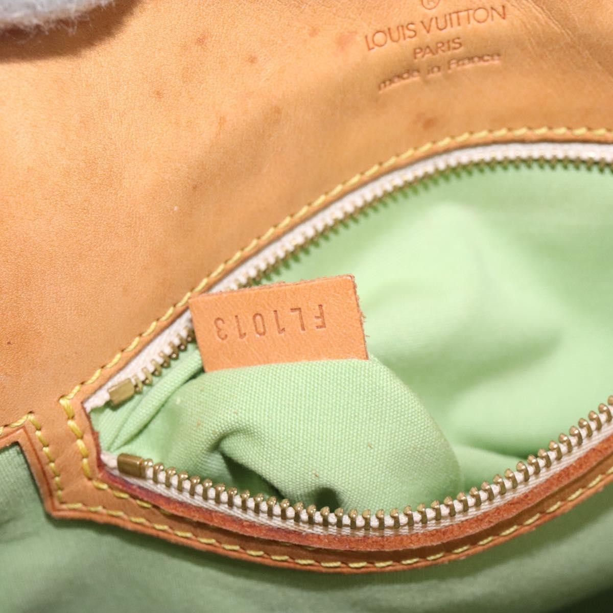 Louis Vuitton Kathleen Tote Mini Lin, GREEN, CANVAS, Tote bag