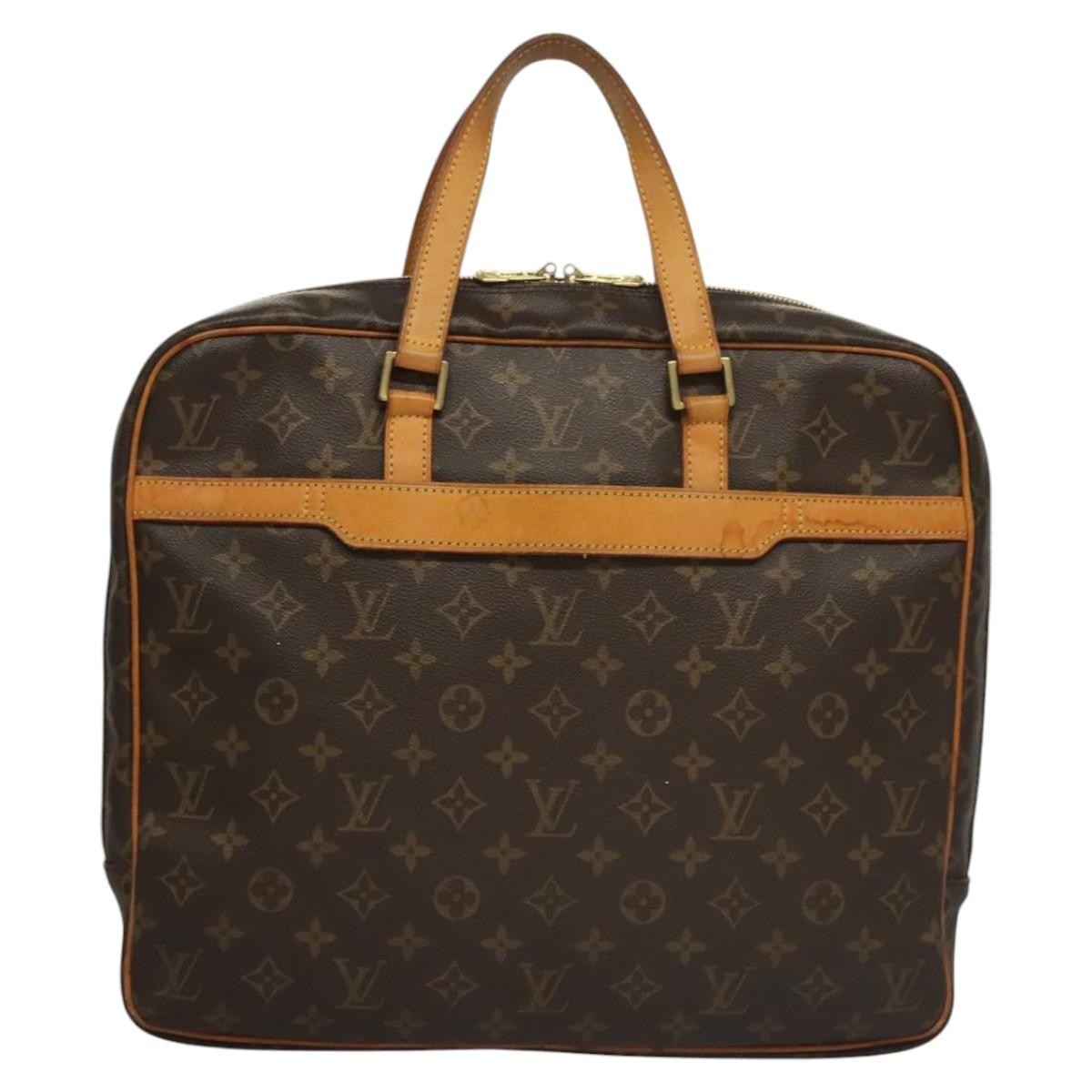 Louis Vuitton Porte-Documents Pegase Bag Monogram Canvas, BROWN, CANVAS, Travel bag