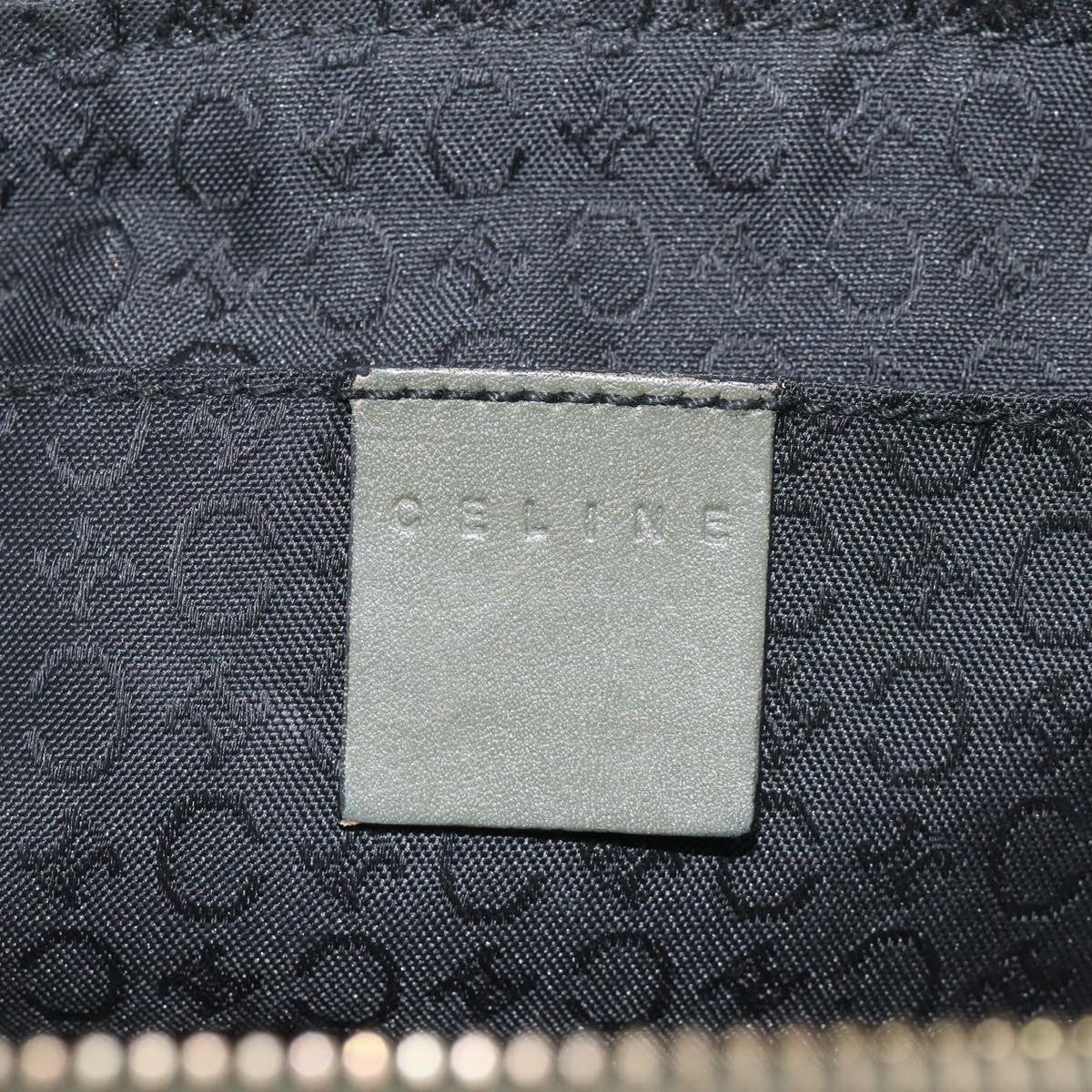 Celine C Macadam Pouch Canvas, BEIGE, CANVAS, Clutche & pouche