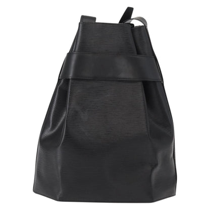 Louis Vuitton Vintage Sac d'Epaule Handbag Epi Leather, BLACK, LEATHER, Shoulder bag