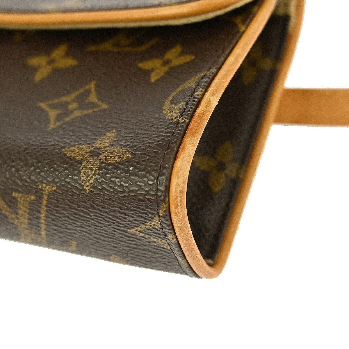 Louis Vuitton Florentine Waist Bag Monogram Canvas, BROWN, CANVAS, Clutche & pouche