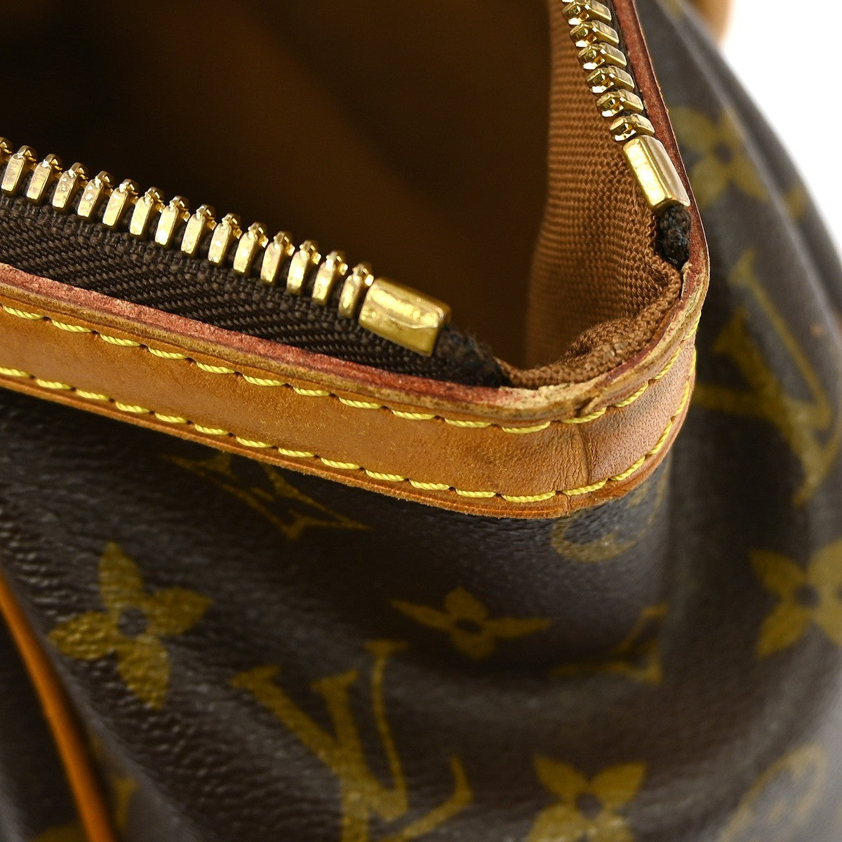 Louis Vuitton Tivoli Handbag Monogram Canvas, BROWN, CANVAS, Shoulder bag