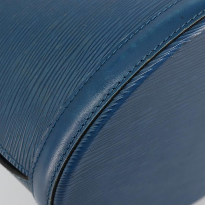Louis Vuitton Cluny Shoulder Bag Epi Leather, Blue, Leather, Shoulder Bag