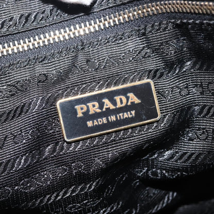Prada Zip Around Tote Tessuto, RED, NYLON, Handbag