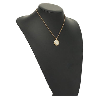Christian Dior Vintage Dior Logo Necklace Metal, GOLD, METAL, Necklace