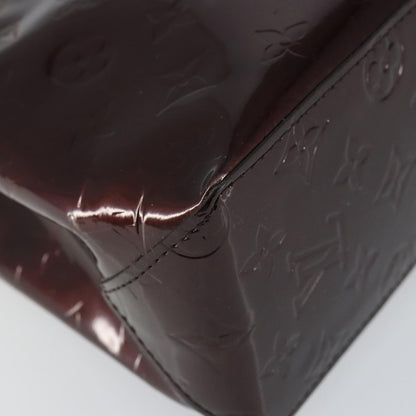 Louis Vuitton Reade Handbag Monogram Vernis, BURGUNDY, PATENT_LEATHER, Handbag