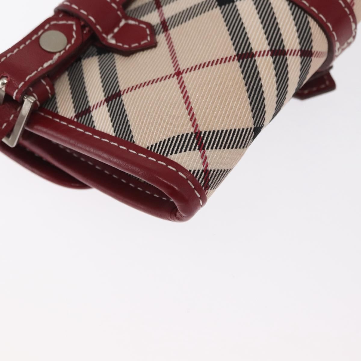 Burberry Waist Bag Vintage Check Canvas, BEIGE, CANVAS, Clutche & pouche