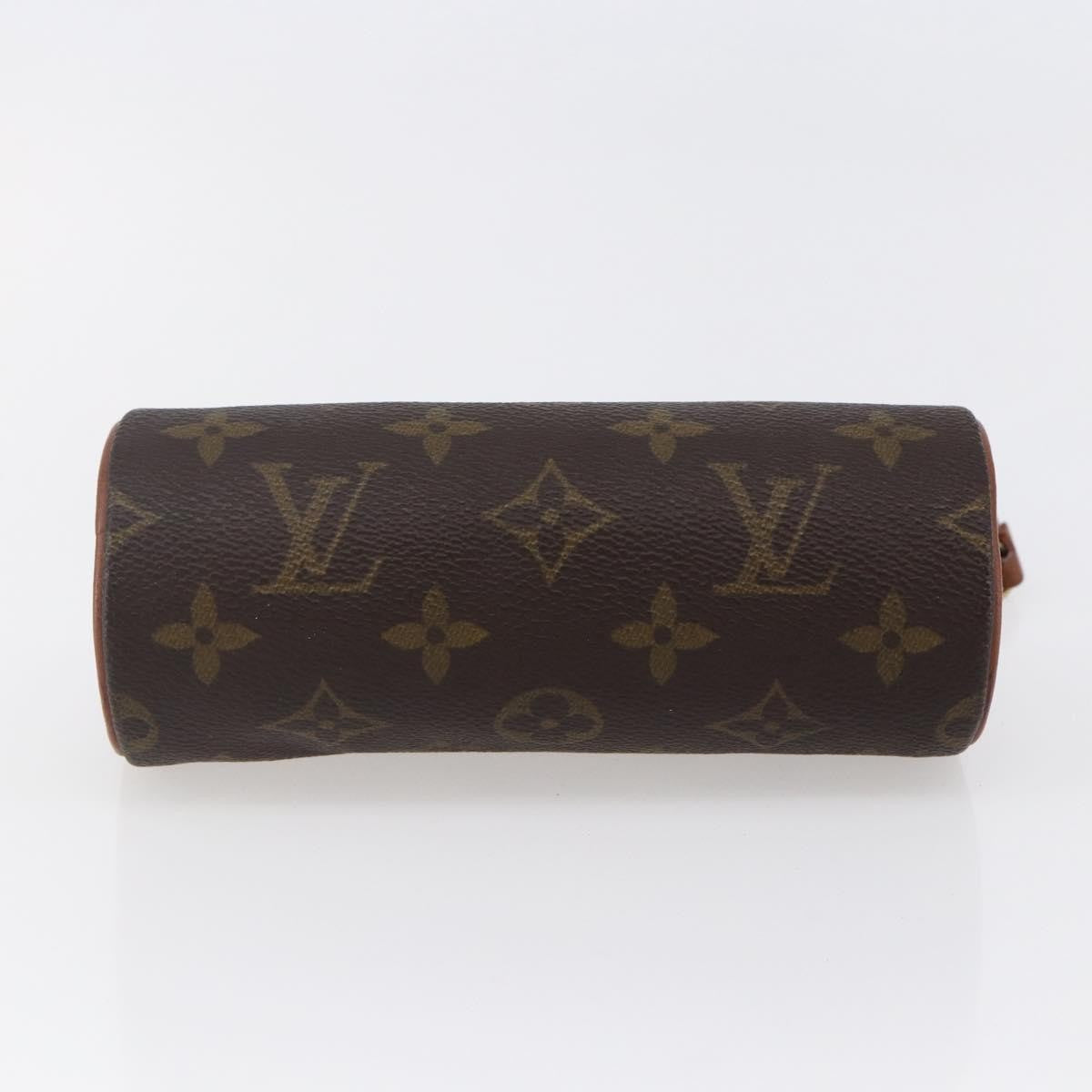 Louis Vuitton Papillon Pochette Monogram Canvas, BROWN, CANVAS, Clutche & pouche