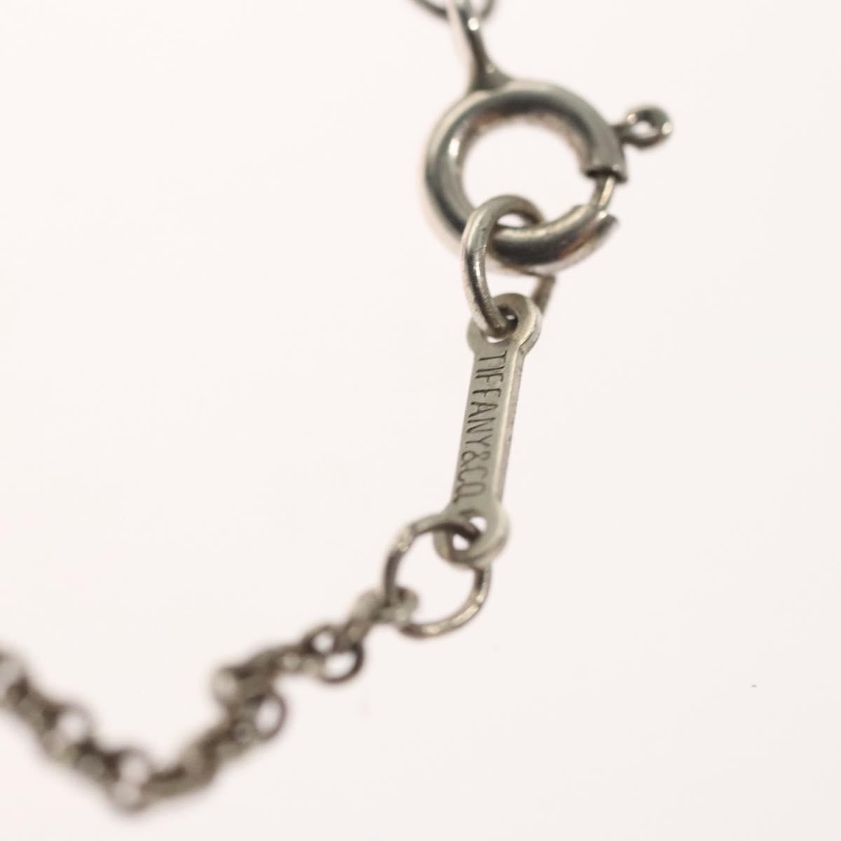 Tiffany & Co. Elsa Peretti Open Heart Pendant Necklace Sterling Silver, SILVER, SILVER, Necklace