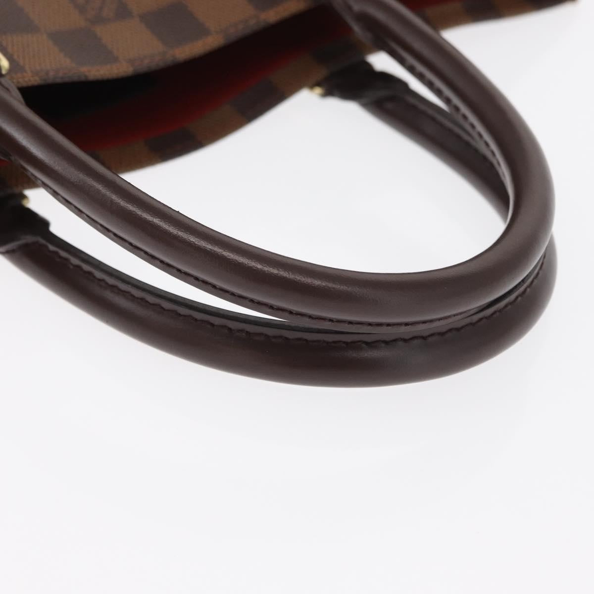Louis Vuitton Sac Plat Bag Damier, BROWN, CANVAS, Handbag