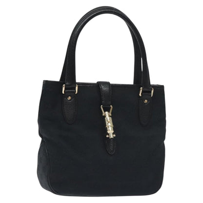 Gucci Jackie Tote GG Canvas, BLACK, CANVAS, Tote bag