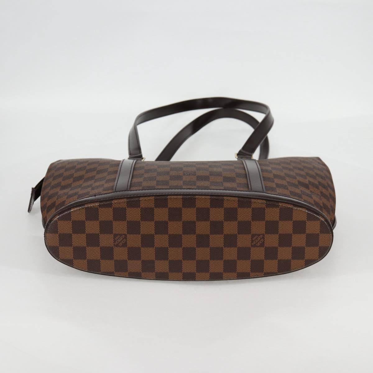 Louis Vuitton Babylone Handbag Damier, BROWN, CANVAS, Shoulder bag