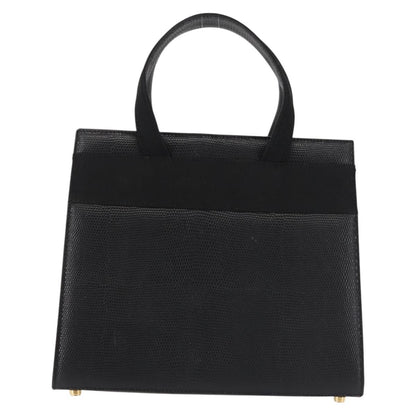 Salvatore Ferragamo Convertible Vara Bow Tote Leather, BLACK, LEATHER, Tote bag