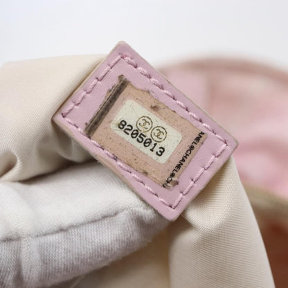 Chanel Travel Line Tote Nylon, PINK, NYLON, Tote bag