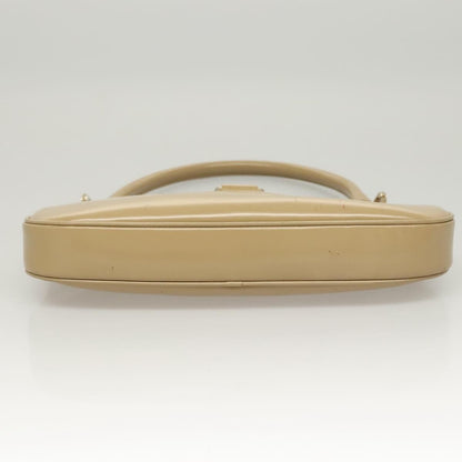 Gucci Vintage Jackie Handbag Leather, BEIGE, LEATHER, Handbag