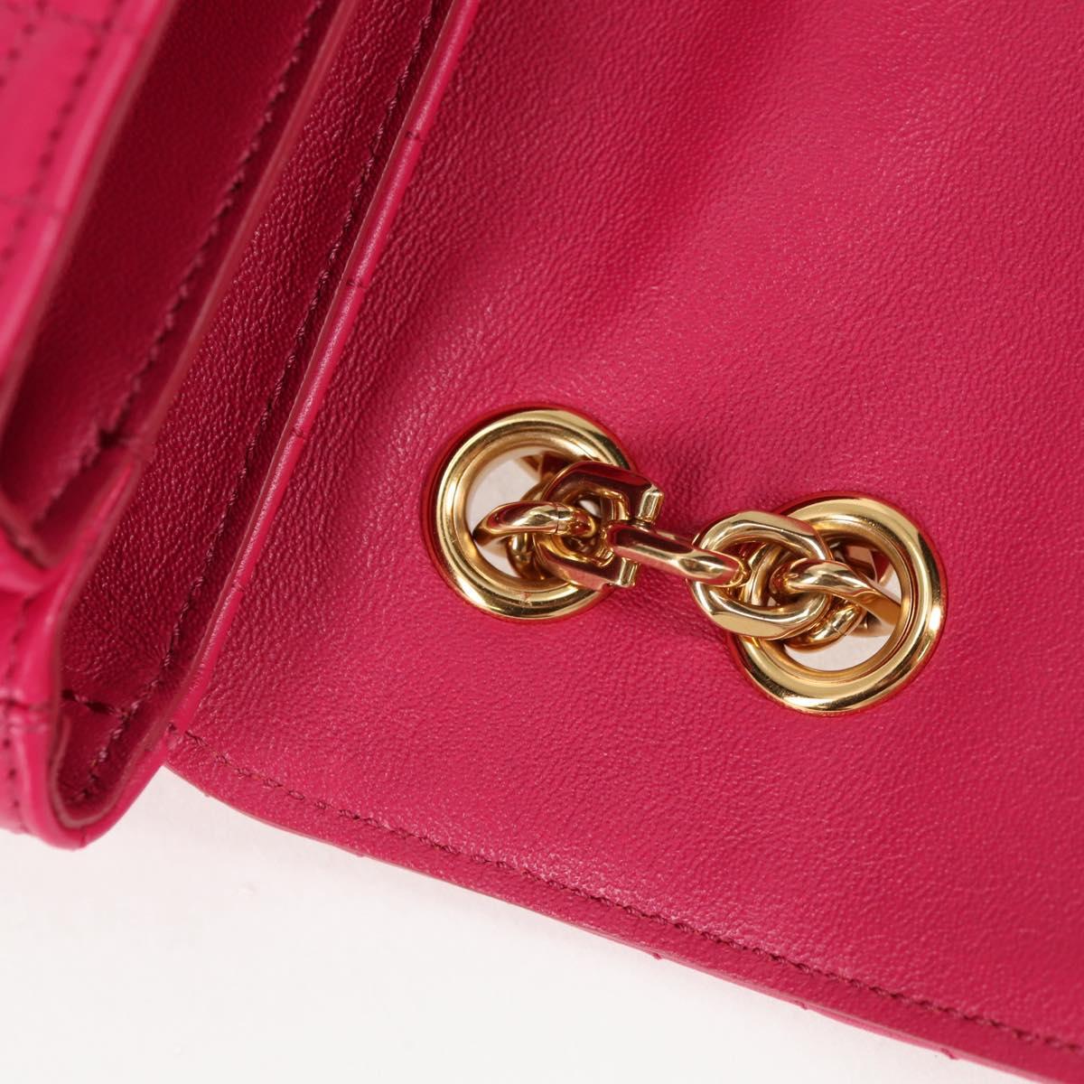 Celine C Bag Quilted Leather, PINK, LEATHER, Handbag