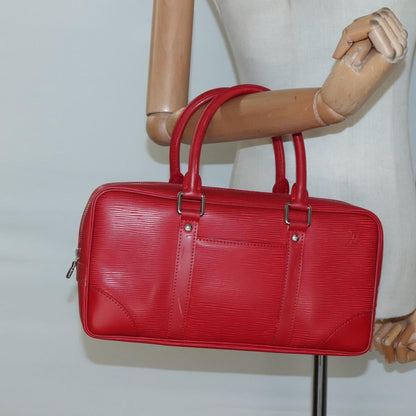 Louis Vuitton Vivienne Handbag Epi Leather, RED, LEATHER, Handbag