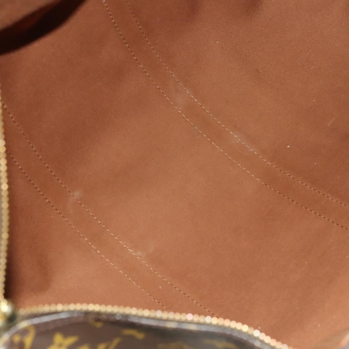 Louis Vuitton Keepall Bag Monogram Canvas, BROWN, CANVAS, Travel bag