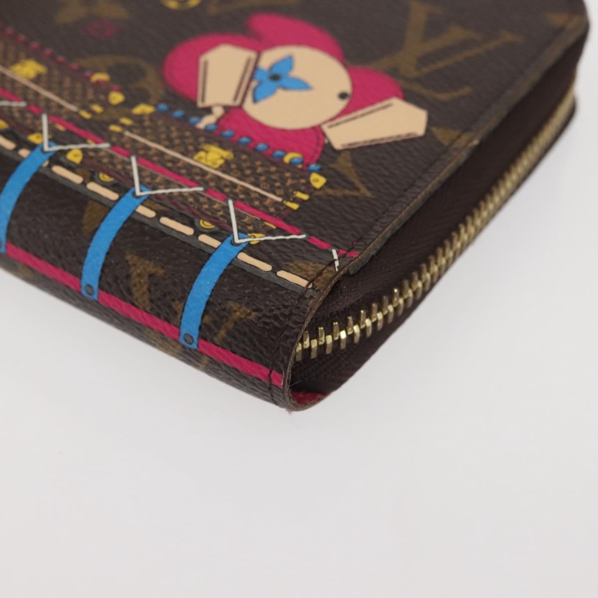 Louis Vuitton Porte-Monnaie Zippy Wallet Monogram Vivienne, MULTICOLOUR, CANVAS, Wallets