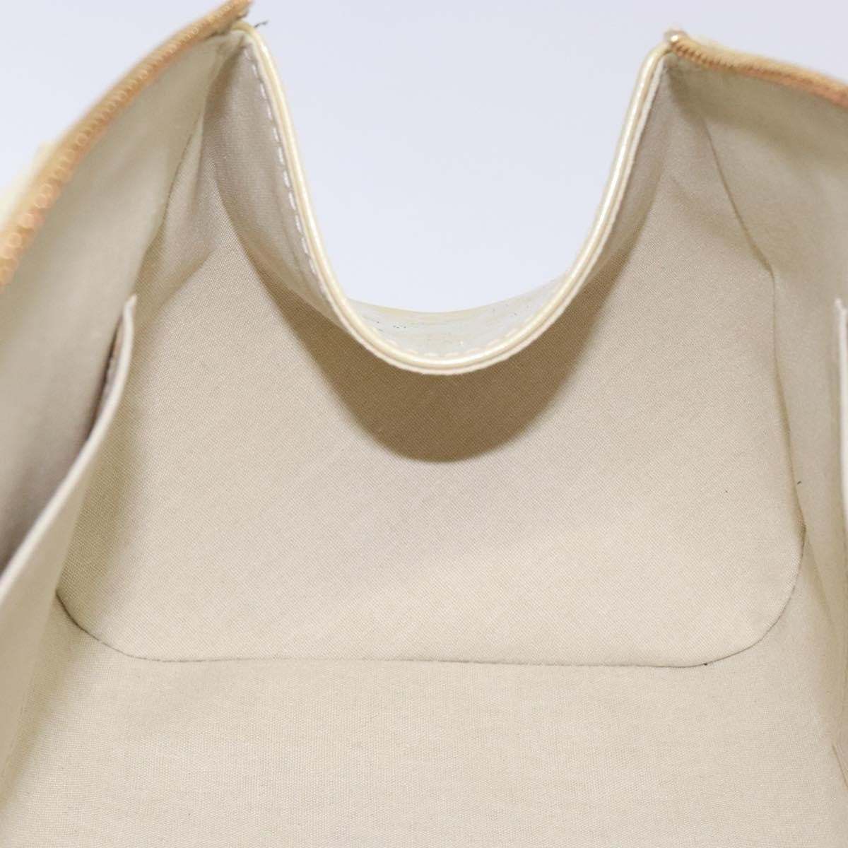 Louis Vuitton Sherwood Handbag Monogram Vernis, BEIGE, PATENT_LEATHER, Handbag