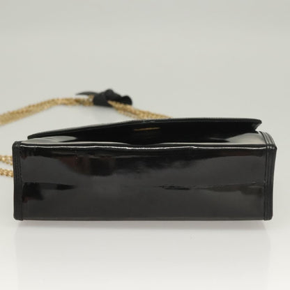 Chanel CC Envelope Flap Crossbody Patent leather, BLACK, PATENT_LEATHER, Clutche & pouche