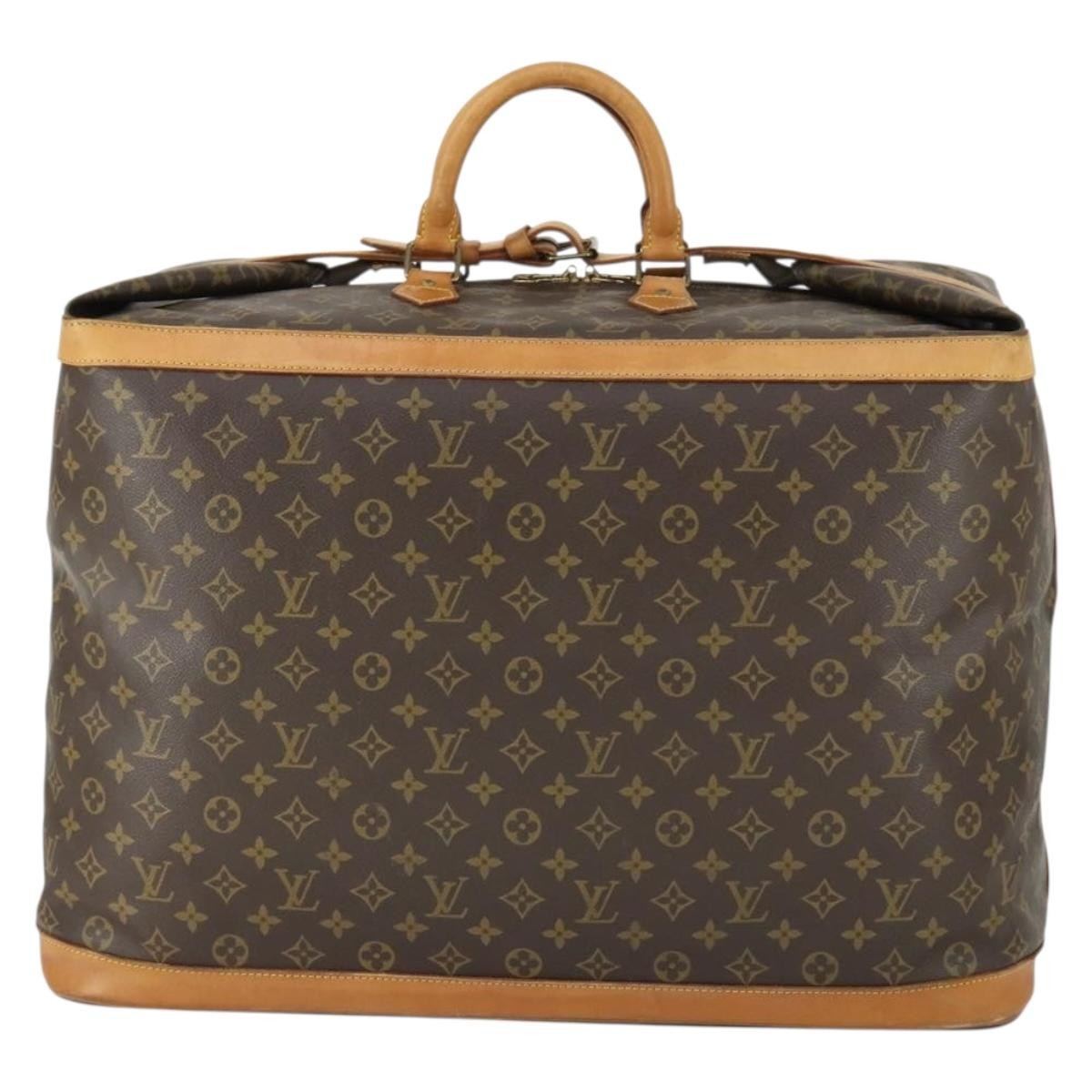 Louis Vuitton Cruiser Handbag Monogram Canvas, BROWN, CANVAS, Travel bag